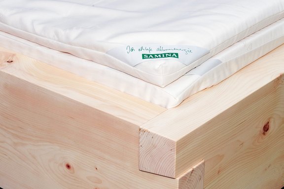 Betten aus Holz, gefertigt nach mass in der Schreinerei